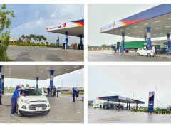 Official operation of the 5th Service Station under Idemitsu Q8 - Cam Hung Service Station